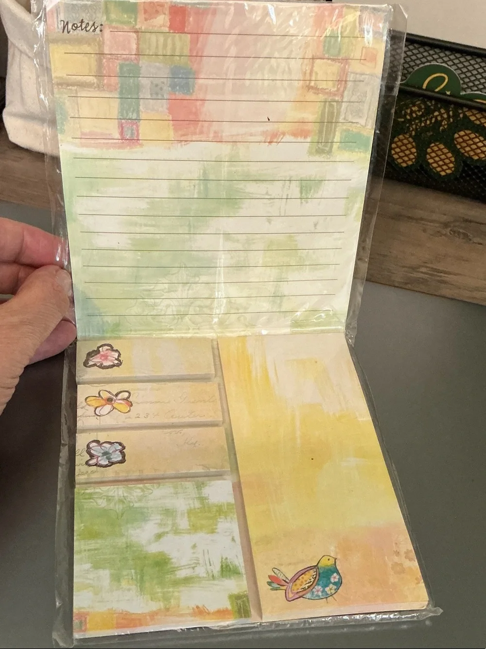 Life’s Little Journey Sticky Note Handi Pack Lori Siebert Art 5 pads 3 sizes